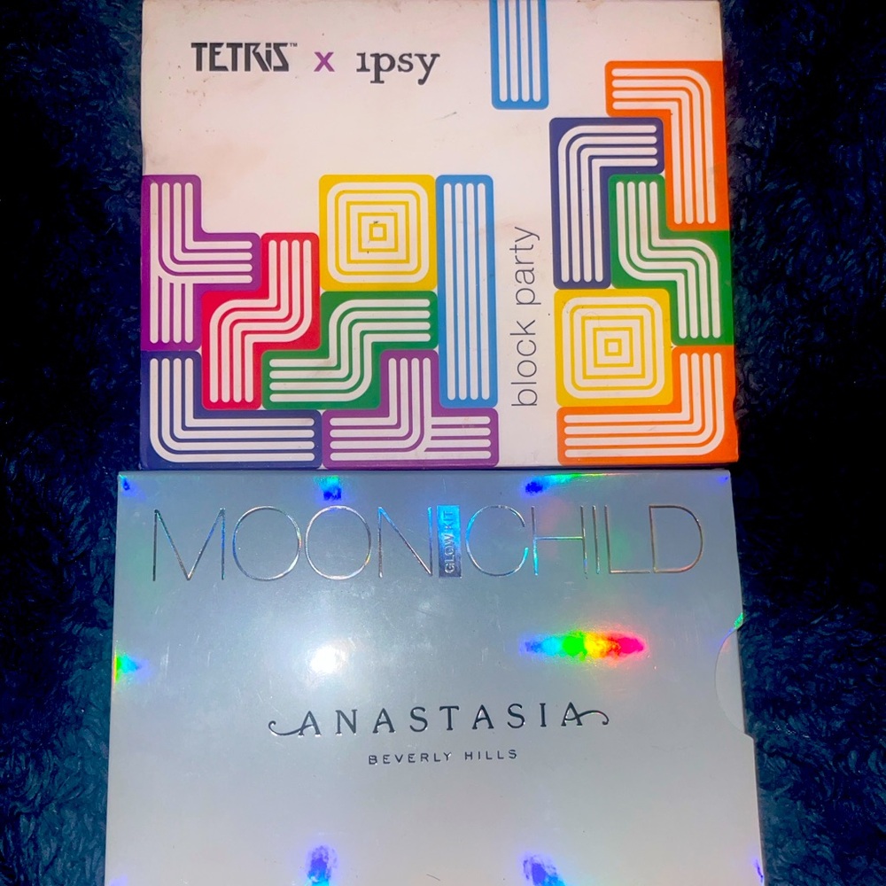 Anastasia Beverly Hills Moonchild and Tetris x Ipsy palettes (1 of each)